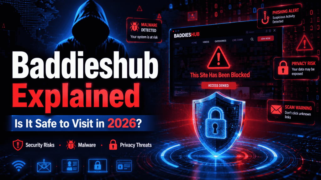 Baddieshub Explained – security risks, malware threats, and privacy concerns users should know in 2026.